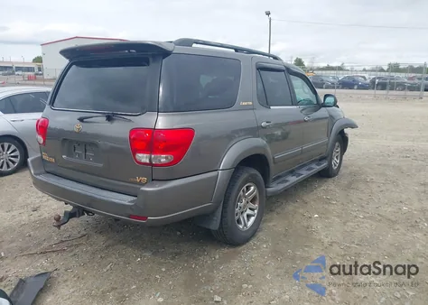 2005 Toyota Sequoia Limited V8 z USA, uszkodzony, nr VIN 5TDZT38A05S244247